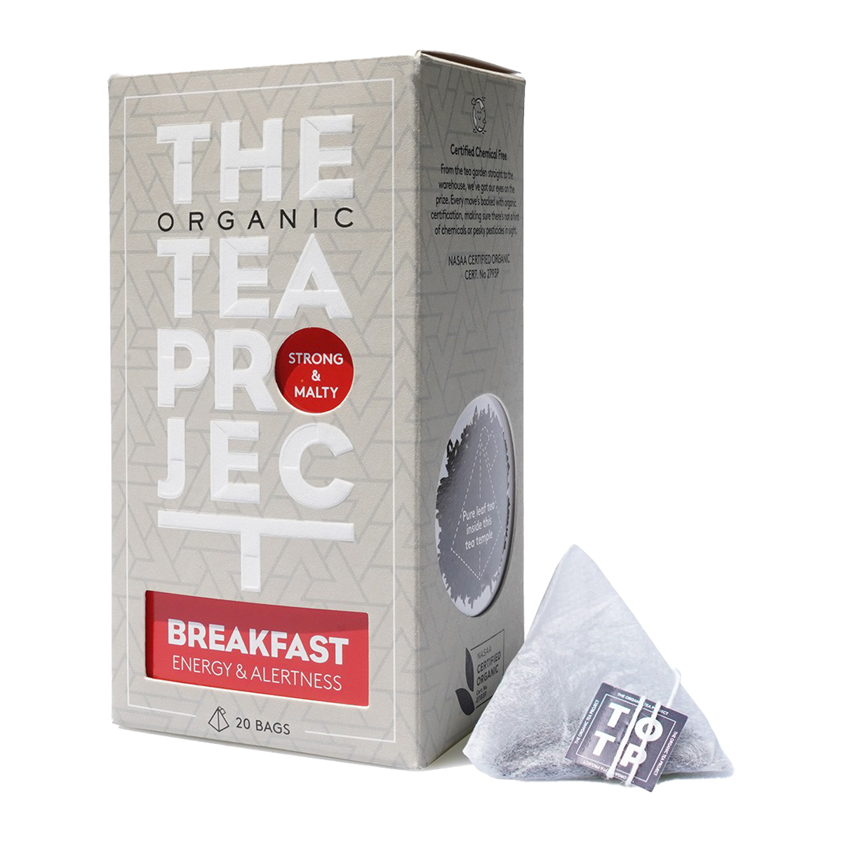 The Organic Tea Project Breakfast Organic Teabags x20 50g