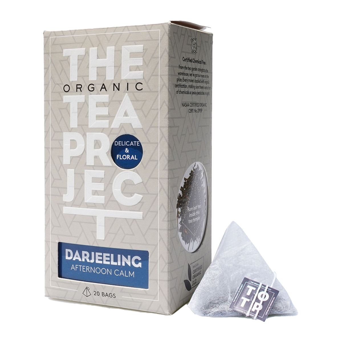 The Organic Tea Project Darjeeling Organic Teabags x20 50g