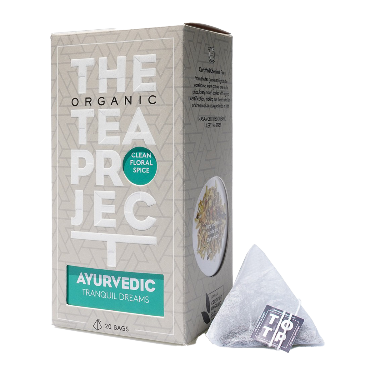 The Organic Tea Project Ayurvedic Organic Teabags x20 50g