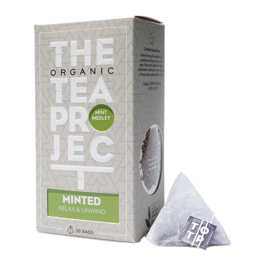 The Organic Tea Project Minted Organic Tea Bags 40g