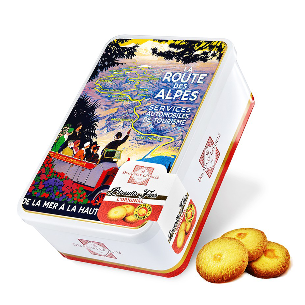 Delaunay Leveille La Route Des Alpes Biscuits 300g