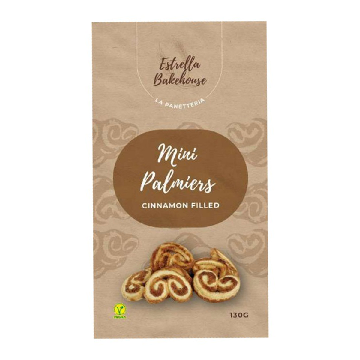 Estrella Bakehouse Mini Palmers Cinnamon 130g