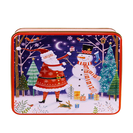 Grandma Wild Biscuits Santa Snowman Tin 160g