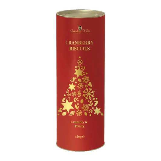 Grandma Wild Ornate Christmas Tube Cranberry 150g