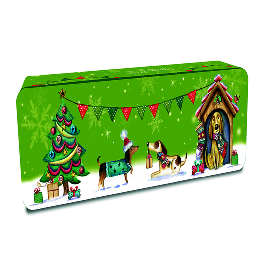 Grandma Wild Dogs Christmas Rectangle Tin 200g