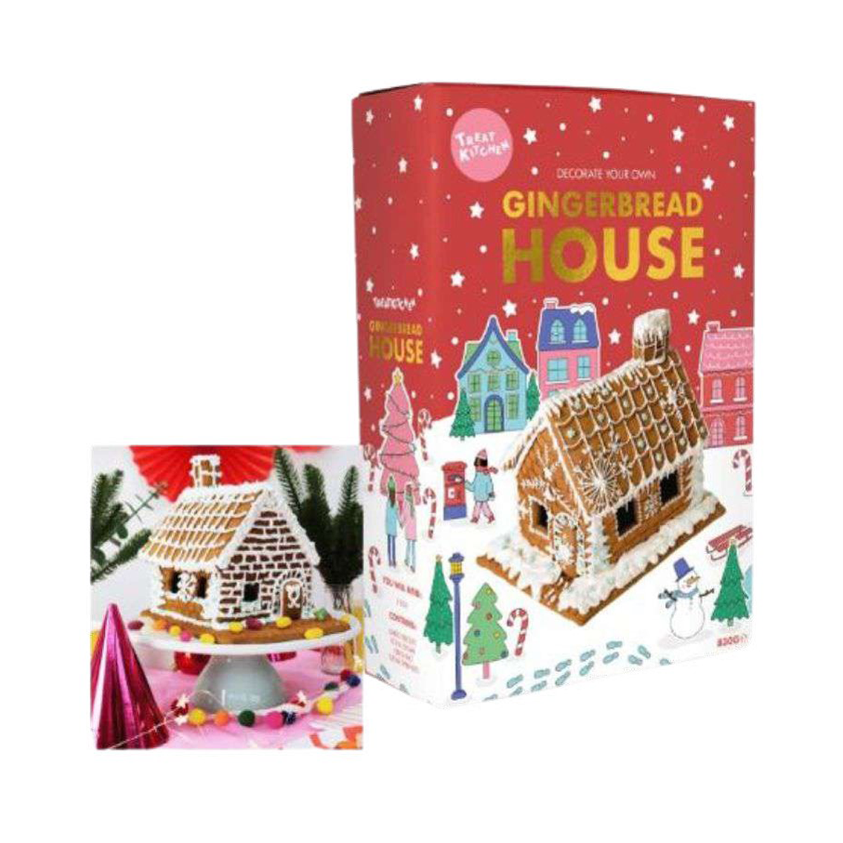 Treat Kitchen DIY Decor Gingerbread Kit 740g