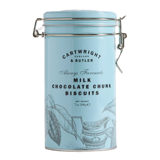 Cartwright and Butler Biscuits Milk Chocolate Tin 200g