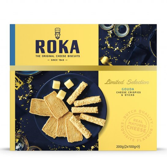 Roka Crispies and Sticks Cheese 200g