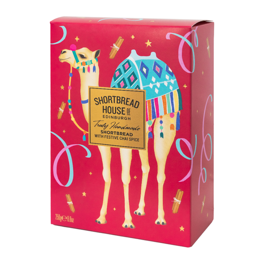 Shortbread House of Edinburgh Christmas Shortbread Chai Box 250g