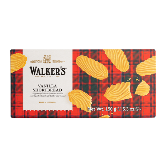 Walkers Vanilla Shortbread Box 150g