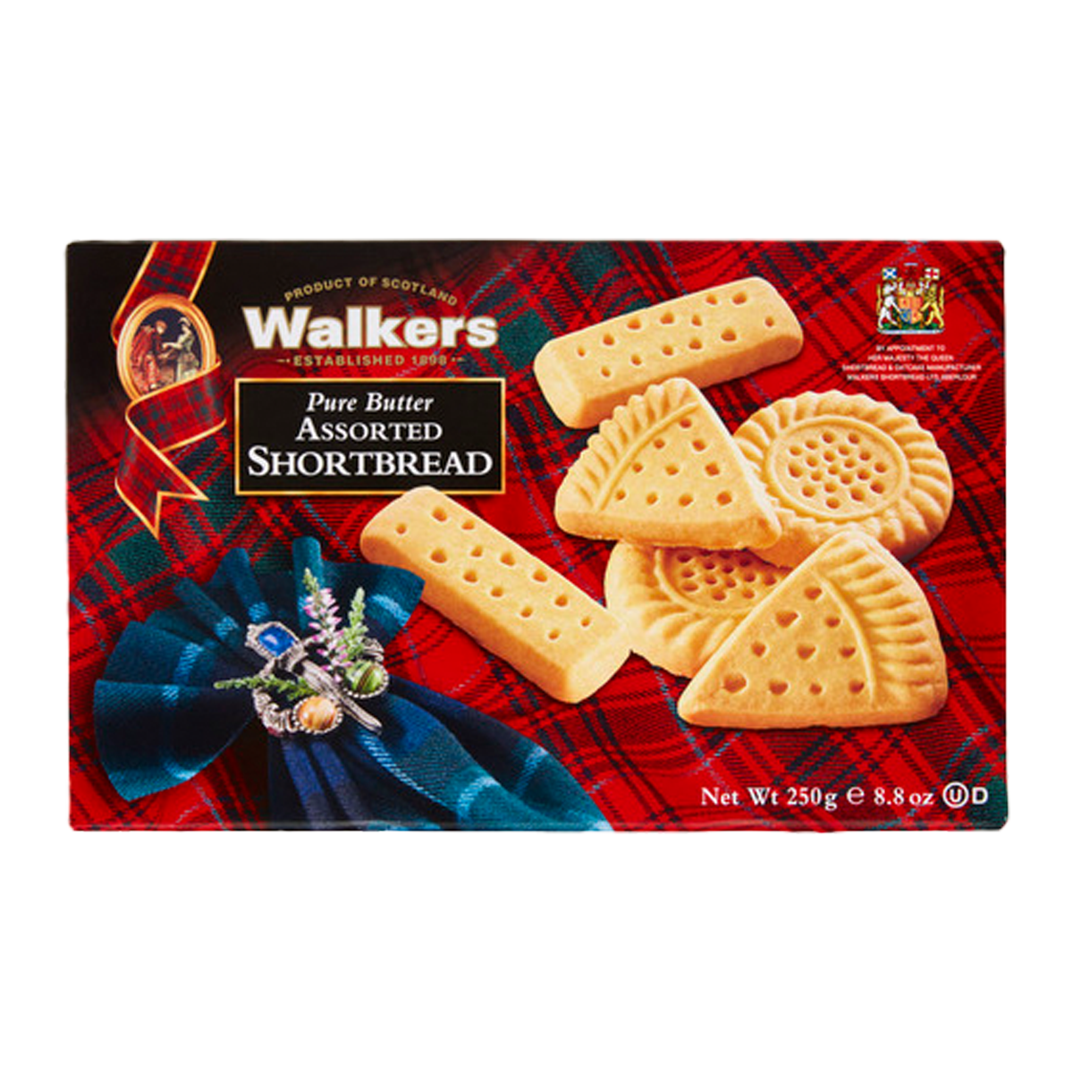 Walkers Assorted Shortbread 250g