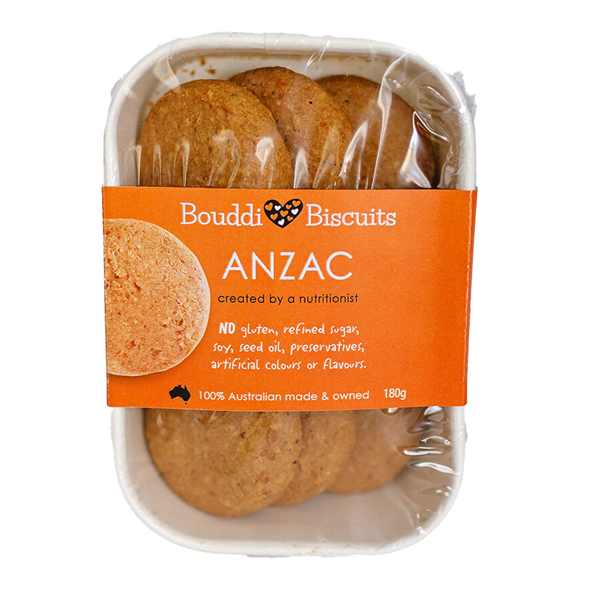 Bouddi Mini Anzac Biscuits Gluten Free 150g