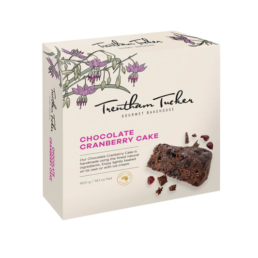 Trentham Tucker Chocolate Cranberry Cake 400g