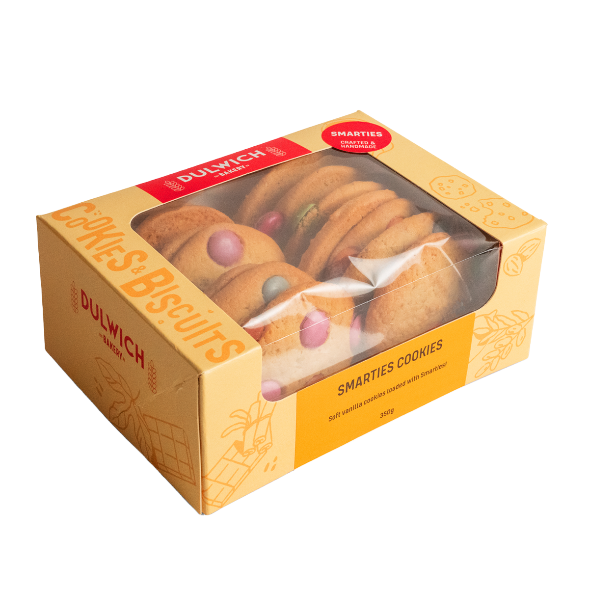 Dulwich Bakery Smartie Cookies 350g