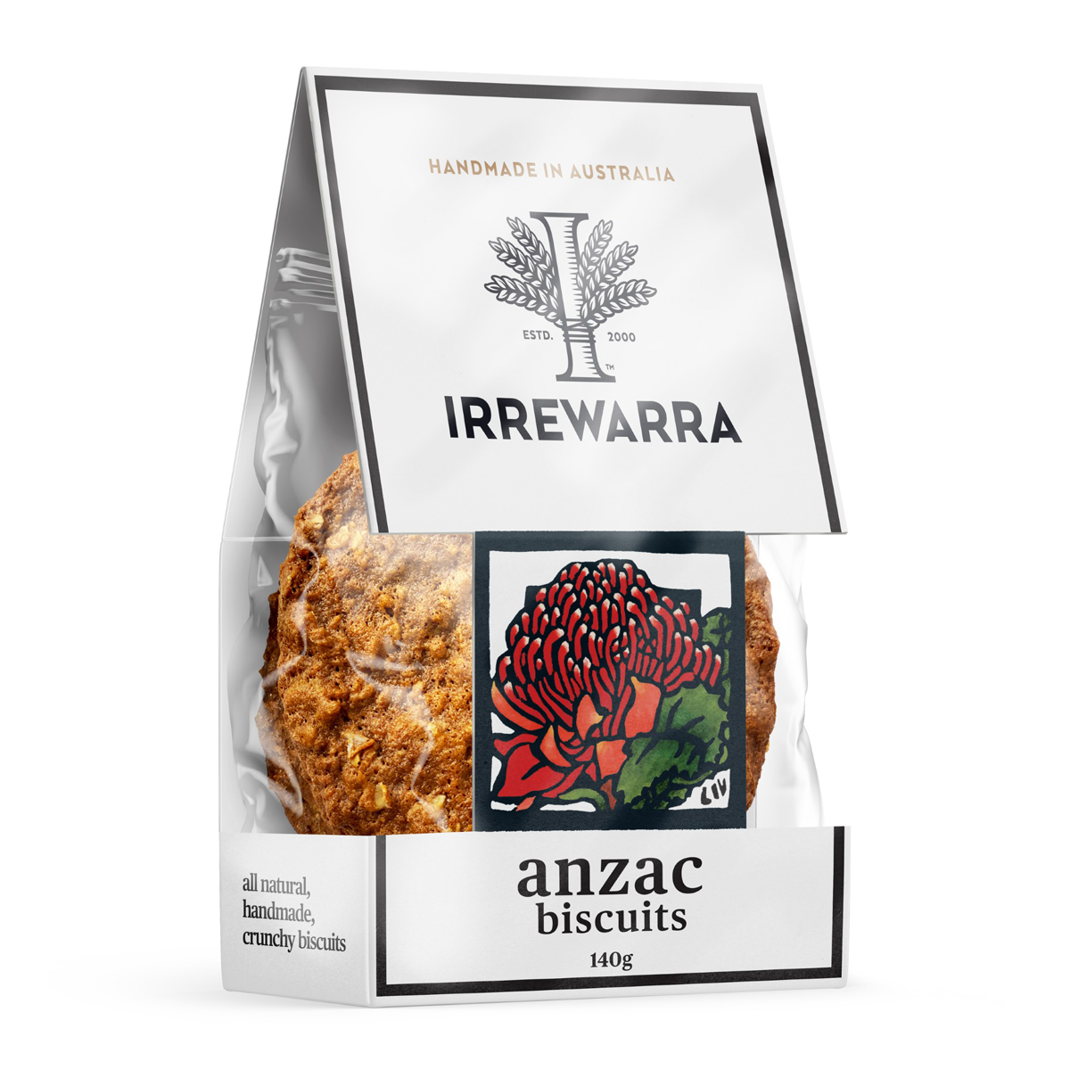 Irrewarra Anzac Biscuits x4 140g