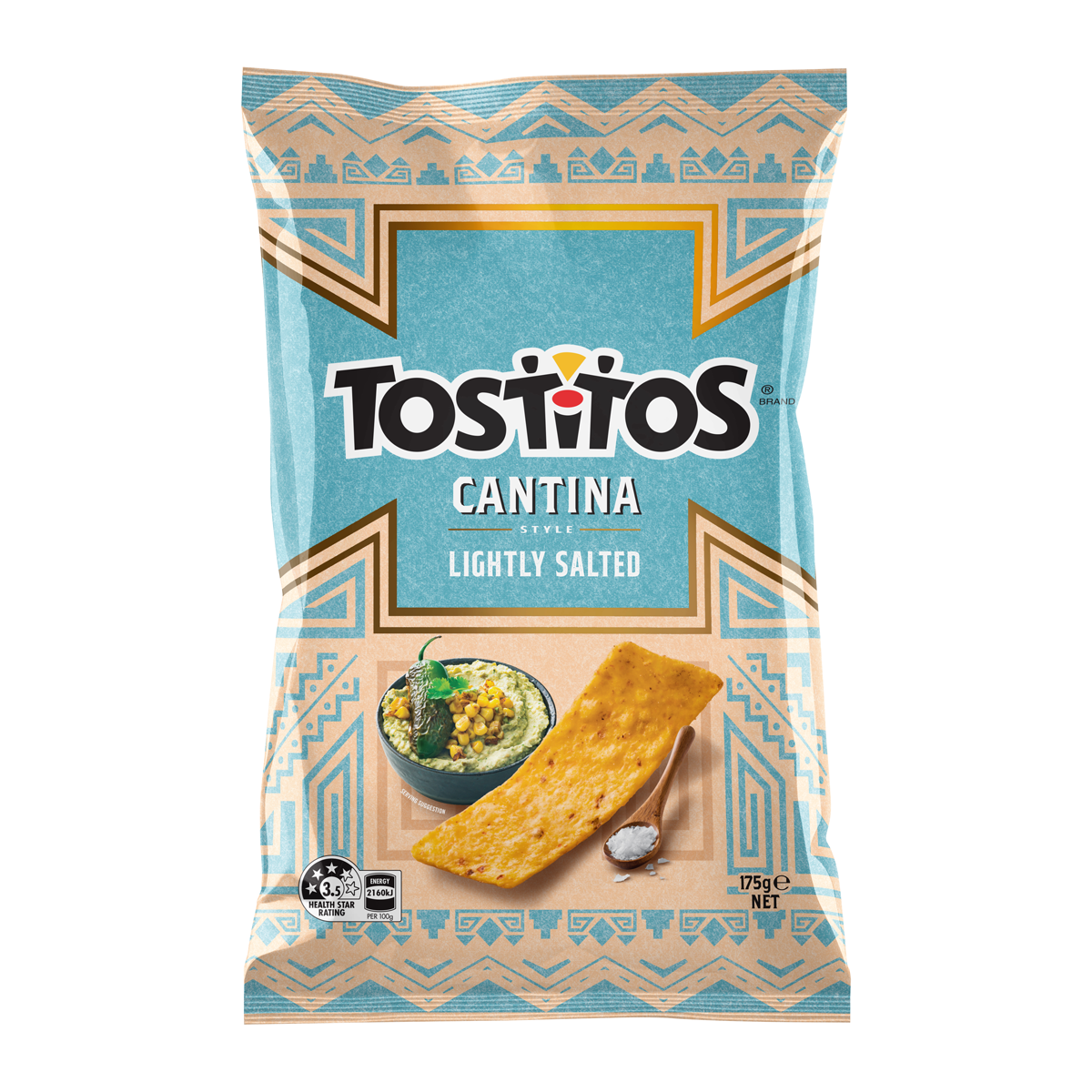 Tostitos Cantana Corn Chips Salted 175g