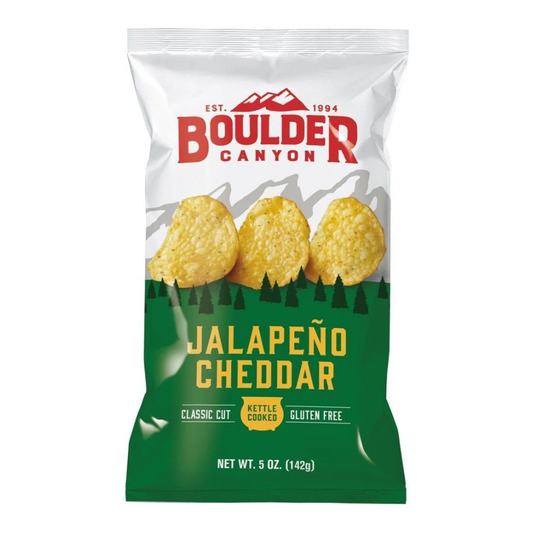 Boulder Canyon Potato Chips Jalapeno 142g