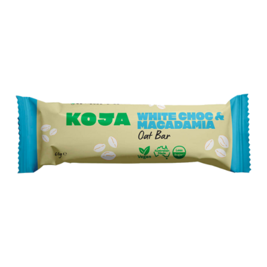 Koja Oatmeal Bar White Chocolate Macadamia 60g