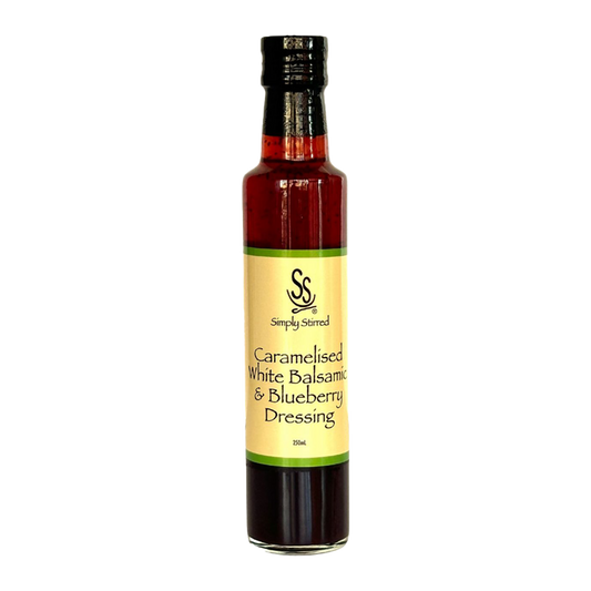 Simply Stirred White Balsamic Blueberry Dressing 250ml