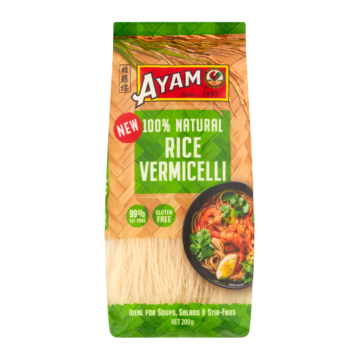 Ayam Thai Rice Vermicelli Noodles 200g