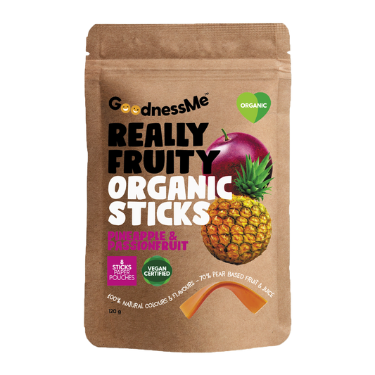 Goodness Me Organic Fruit Stick Pineapple & Passionfruit 120g