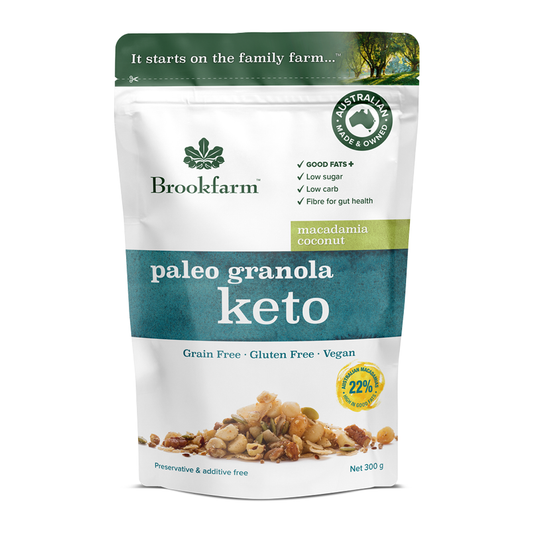 Brookfarm Keto Paleo Granola Macadamia Coconut 300g