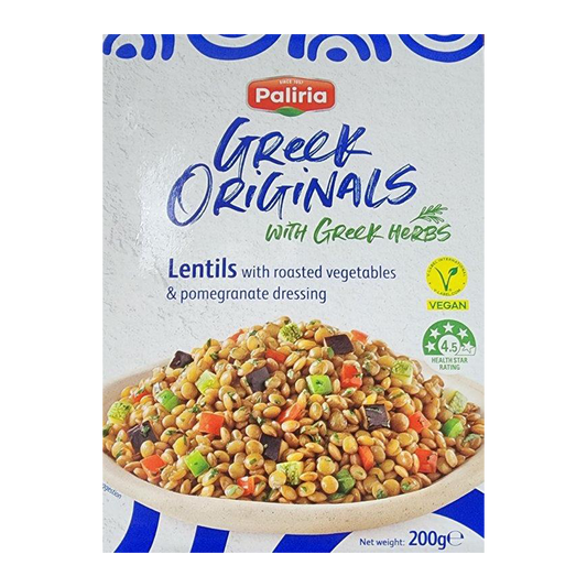 Paliria Greek Originals Lentils with Roasted Vegetables 200g