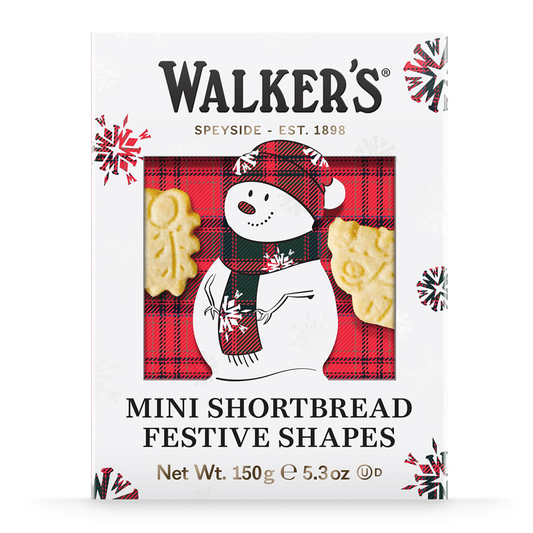 Walkers Mini Shortbread Snowman 150g