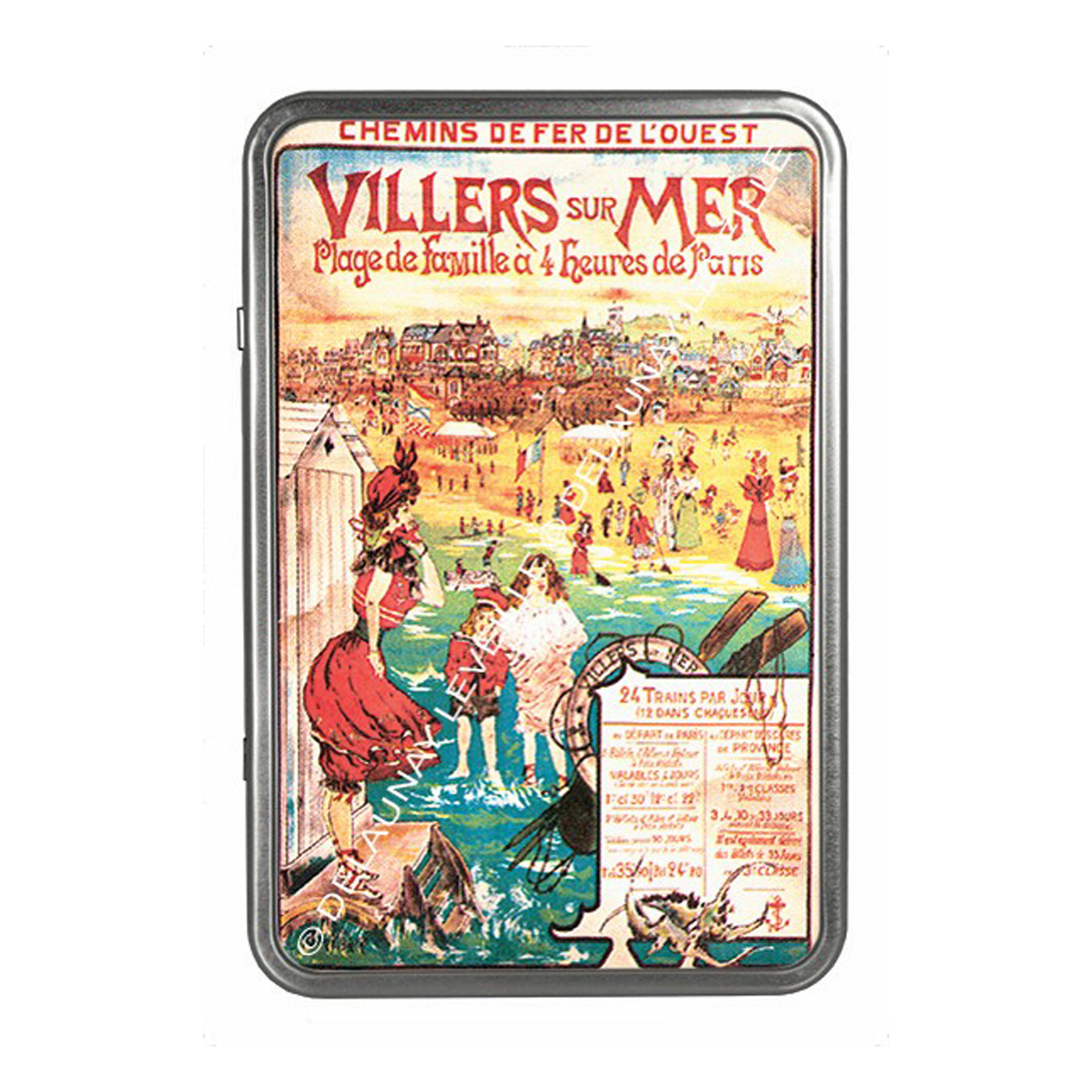 Delaunay Leveille Villers Biscuits Tin 300g