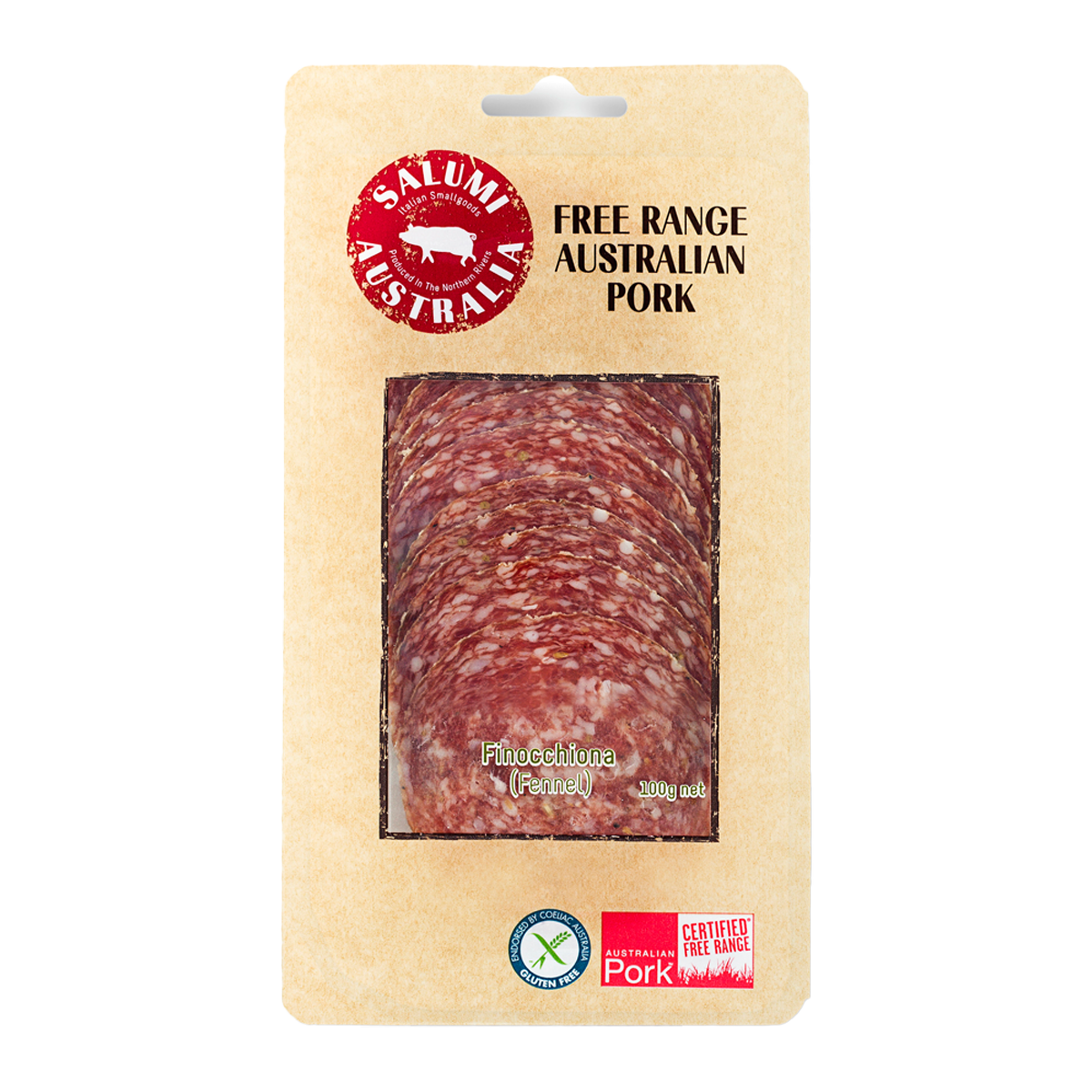 Salumi Salami Finocchiona Fennel 100g