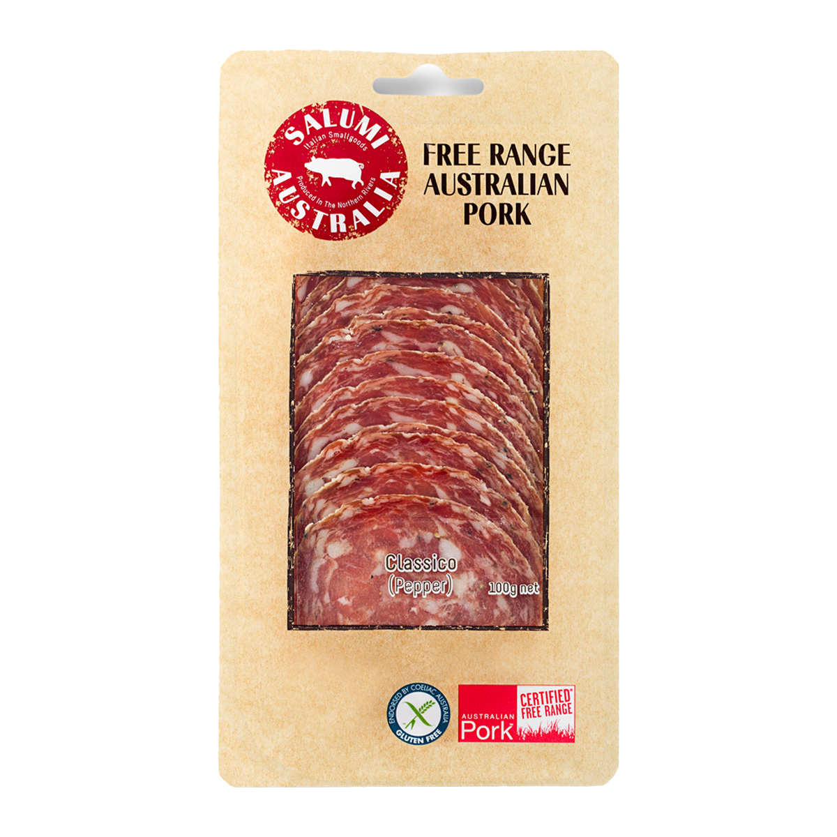 Salumi Salami Classico Slices 100g