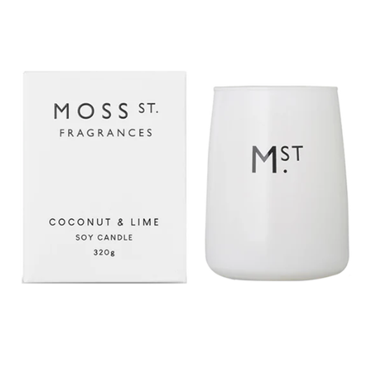 Moss St Candle Coconut & Lime 320g