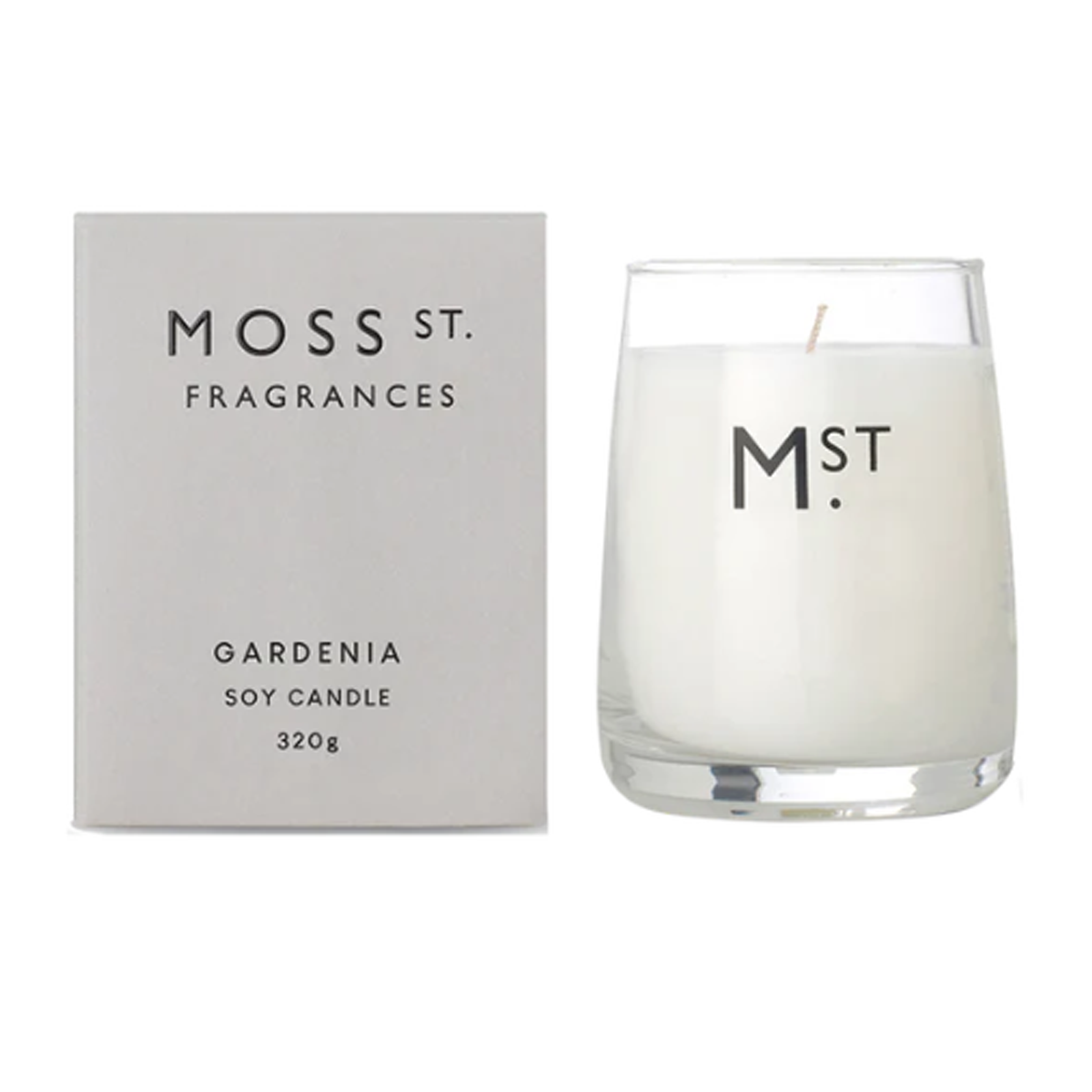 Moss St Candle Gardenia Soy 320g