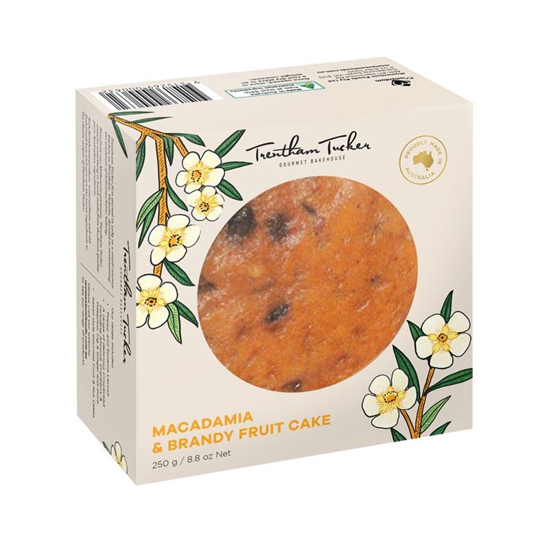 Trentham Tucker Macadamia and Brandy Fruit Cake 250g