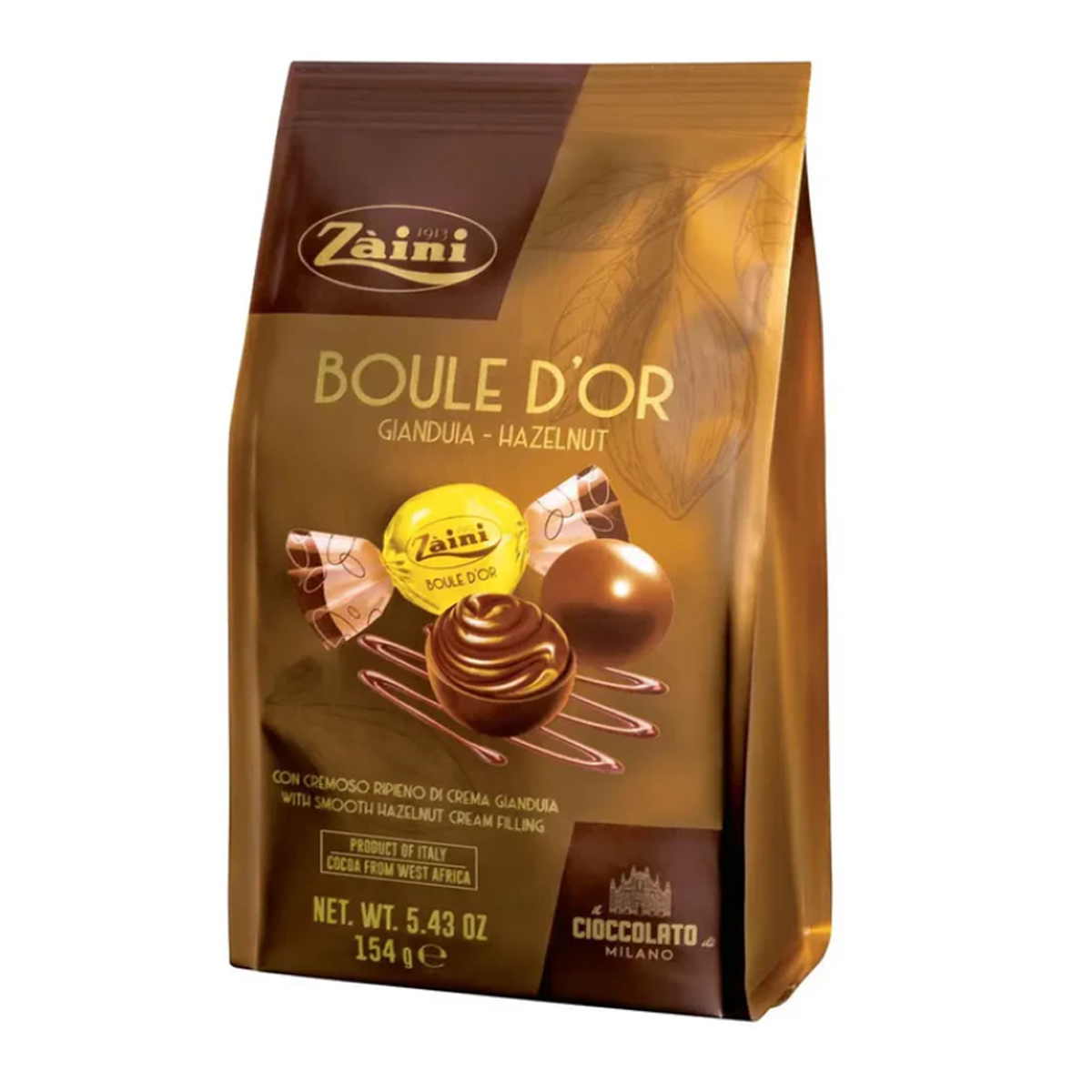 Zaini Gianduia Boule D'Or 154g