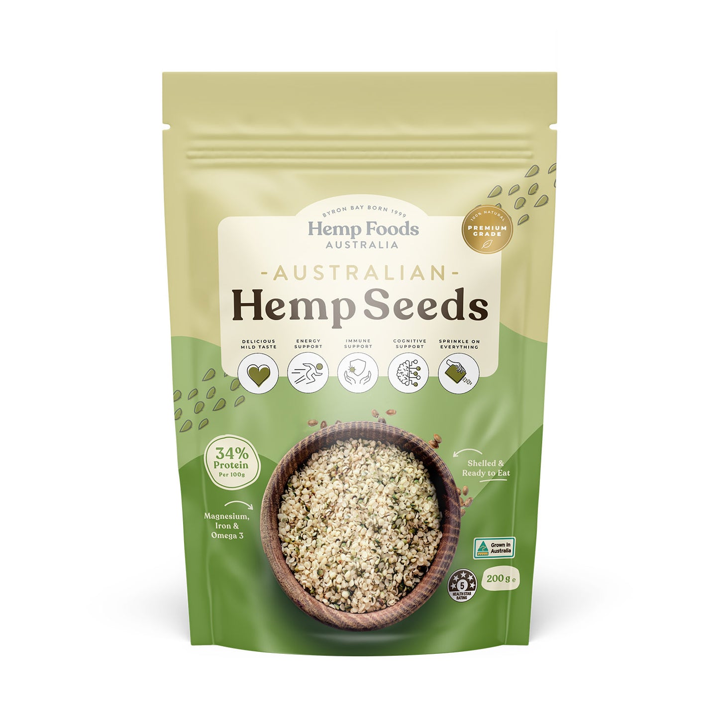 Hemp Foods Australian Hemp Seeds 200g