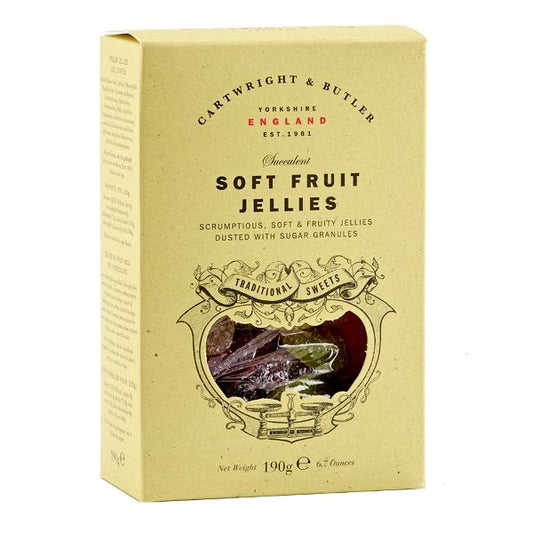 Cartwright and Butler Soft Fruit Jellies 190g