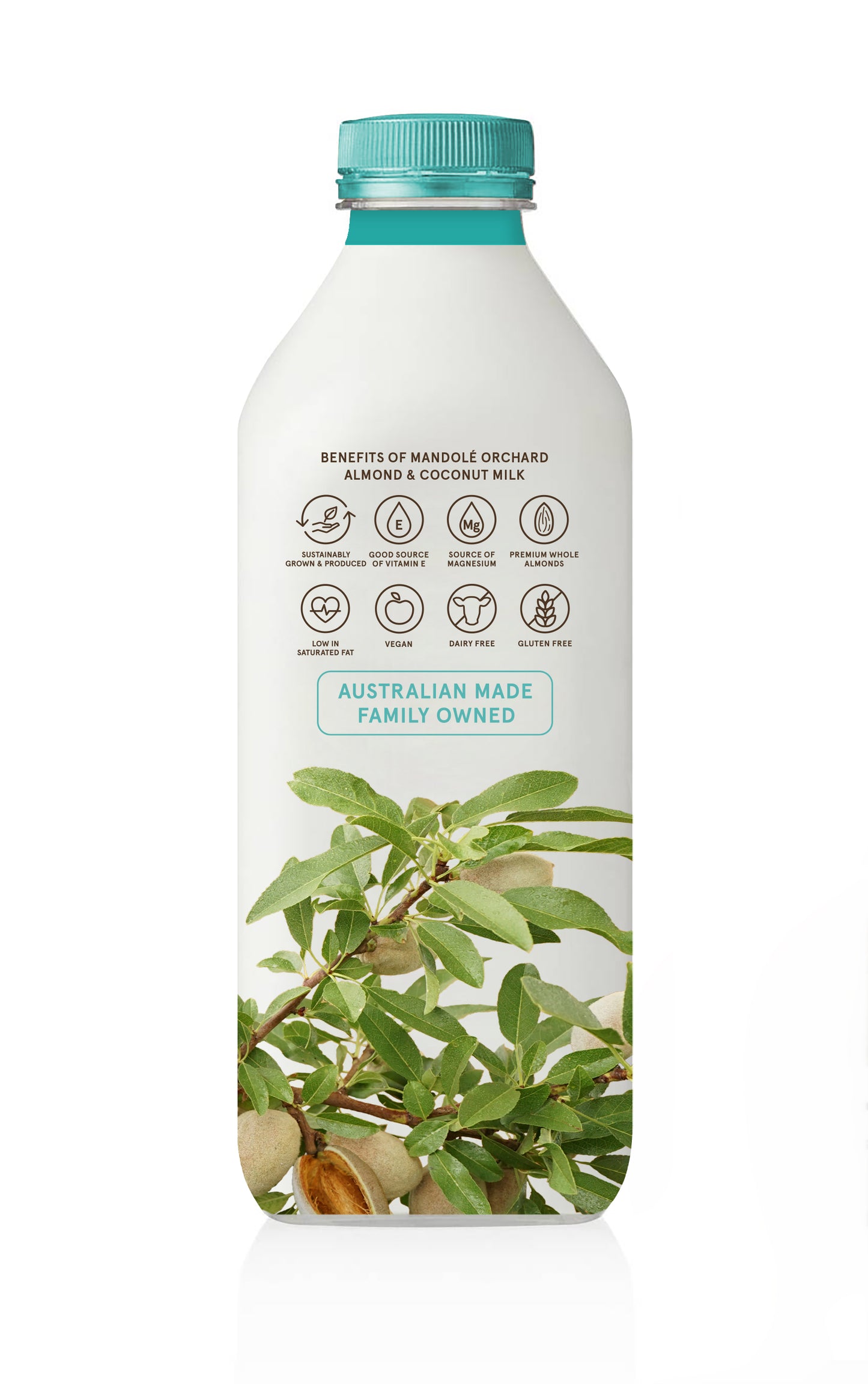 Mandole Orchard Almond Milk Coconut 1L