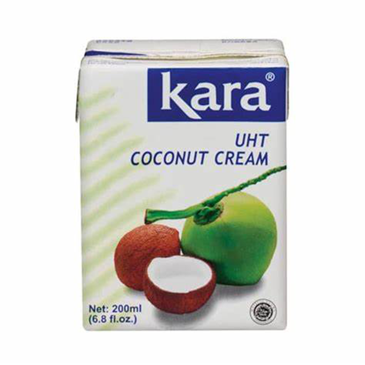 Kara Organic Coconut Cream 200ml