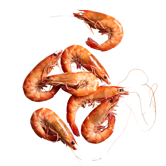 Fish in the Family Cooked Kings Prawns Medium min 1kg