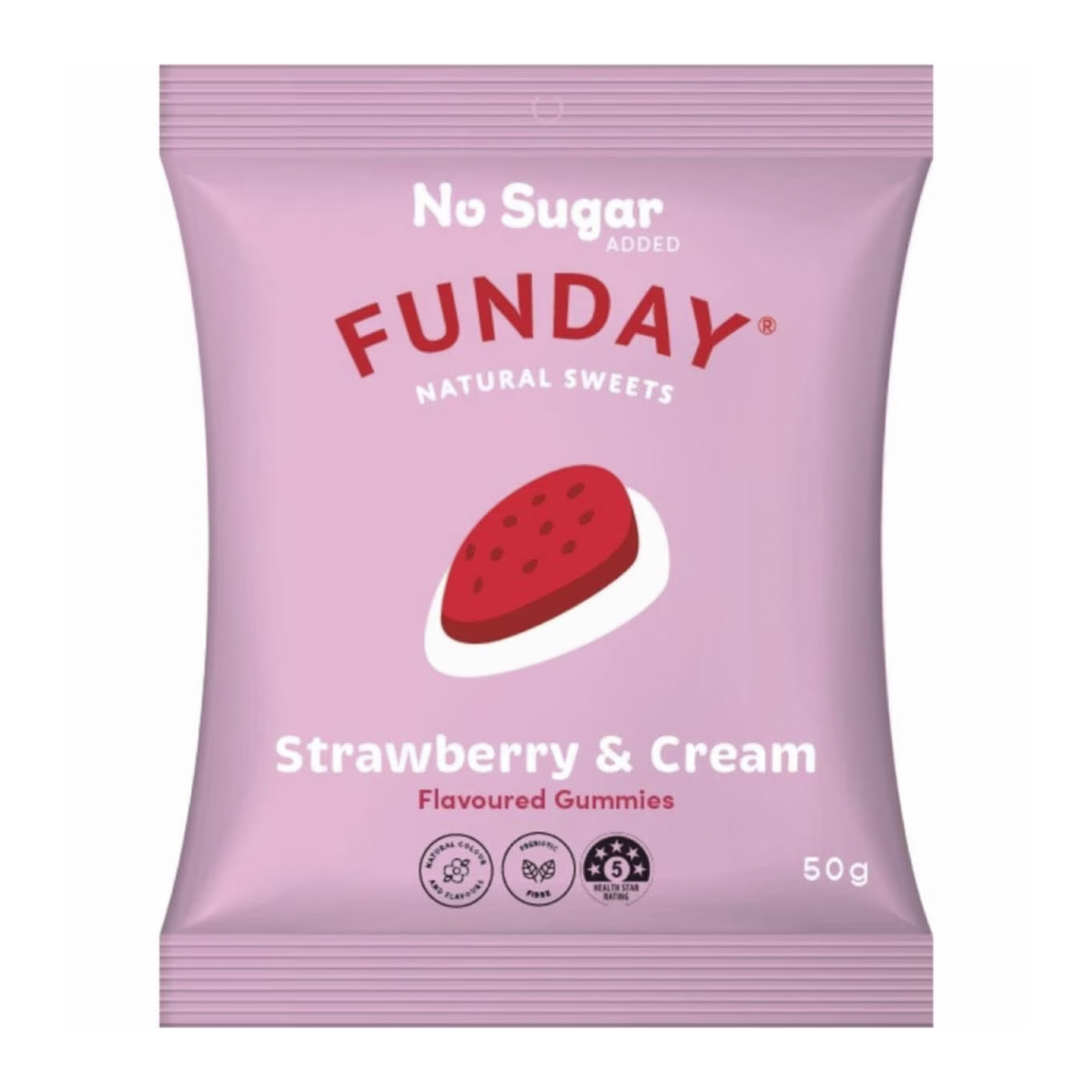 Funday Strawberry and Cream 50g