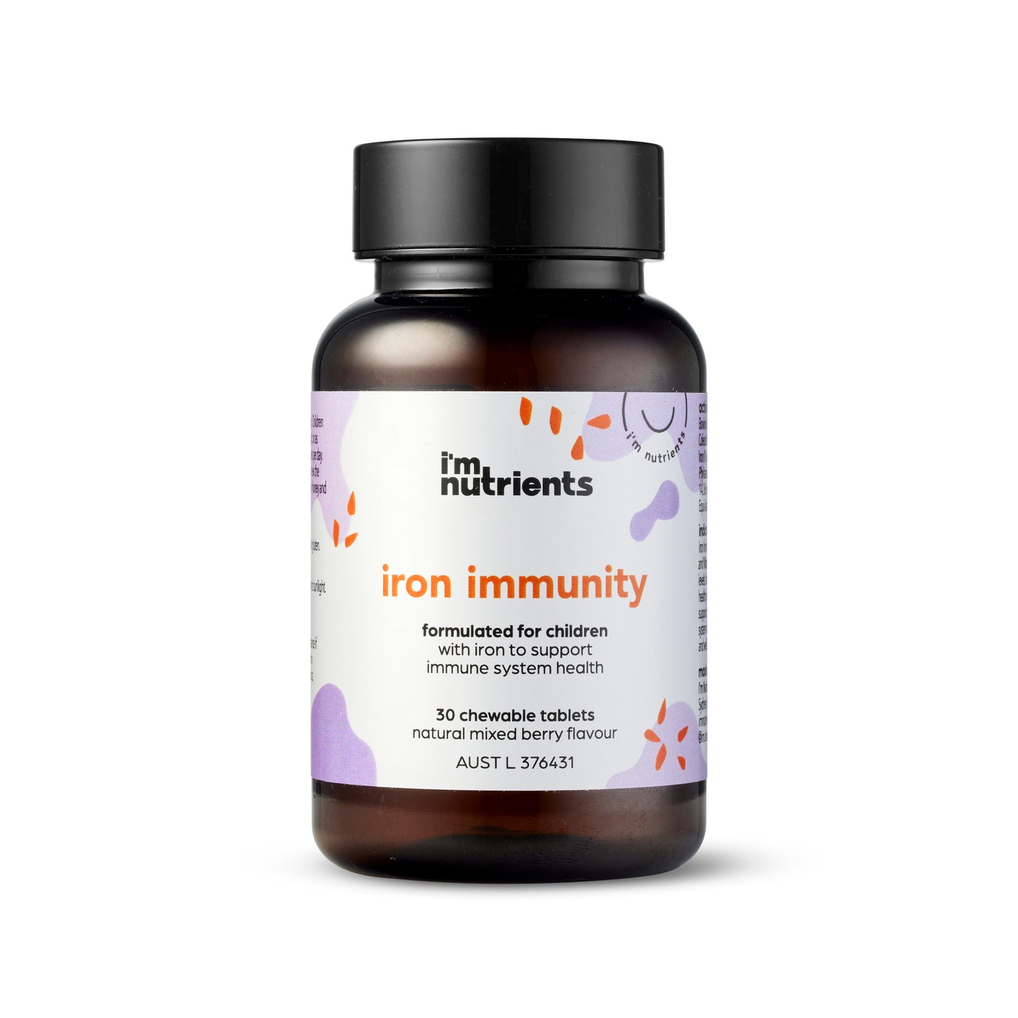 I'm Nutrients Iron Immunity 30 Tablets