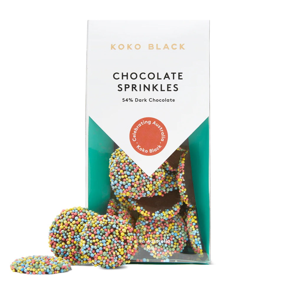 Koko Black Dark Choc Sprinkles 100g