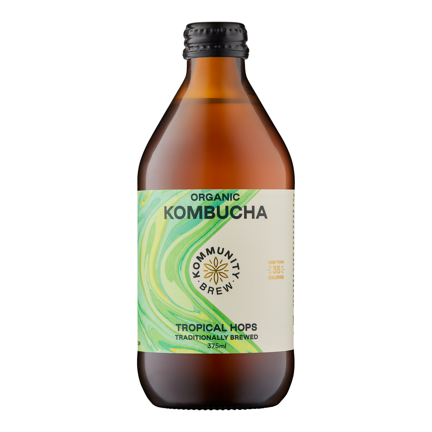 Kommunity Brew Organic Kombucha Tropical Hops 375ml