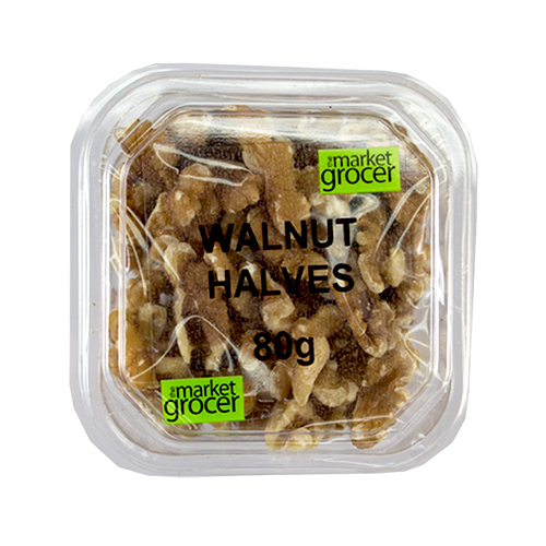 The Market Grocer Walnut Halves Mini Tub 80g