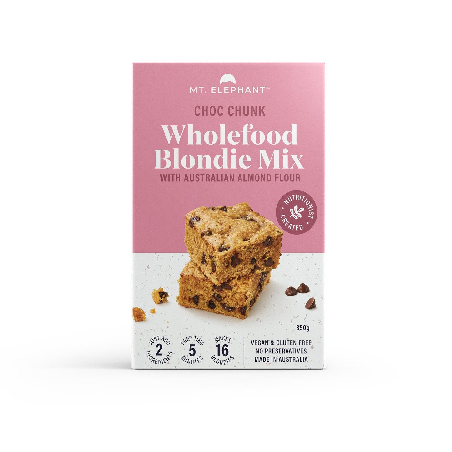 Mt Elephant Choc Chunk Blondie Mix 350g