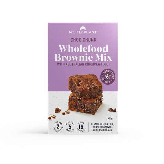 Mt Elephant Choc Chunk Brownie Mix 350g