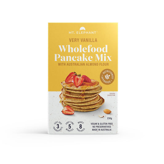 Mt Elephant Very Vanilla Wholefood Pancake Mix 230g