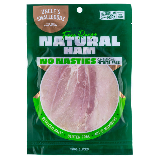 Uncle Smallgoods Nitrate Free Ham 150g