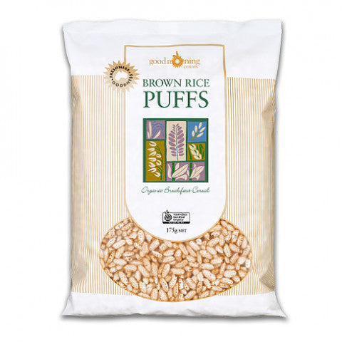 Good Morning Organic Rice Puffs 175g